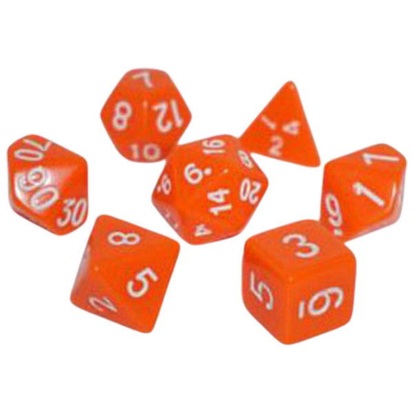 Настольная игра Games 7 Days Opaque 7 Dice Набор кубиков, 3+ photo 1