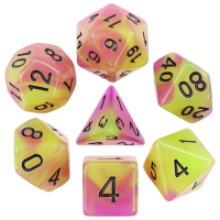 Joc de masă Games 7 Days Double Color Glow Set de cuburi, 3+