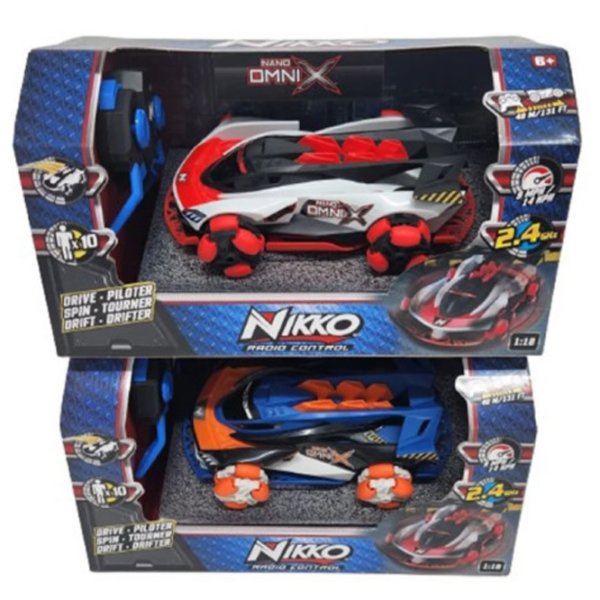 Машинка Nikko Nano Omni X 10200N Черный
Разноцветный  photo 4