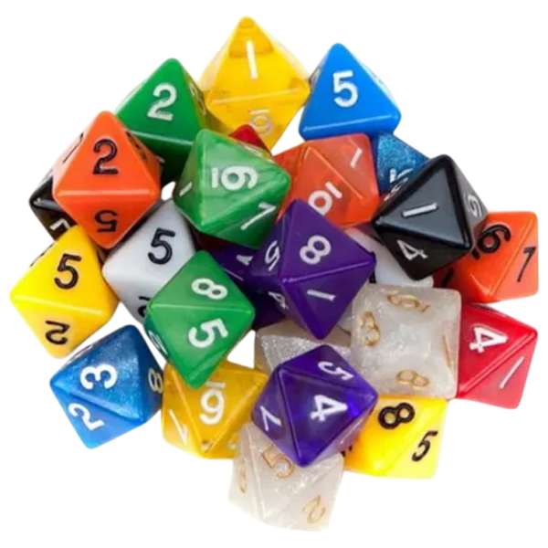 Joc de masă Games 7 Days D8Dice Set de cuburi, 3+ photo 1