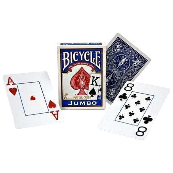 Joc de masă Bicycle Rider Back International Jumbo Index Carti de joc, 8+