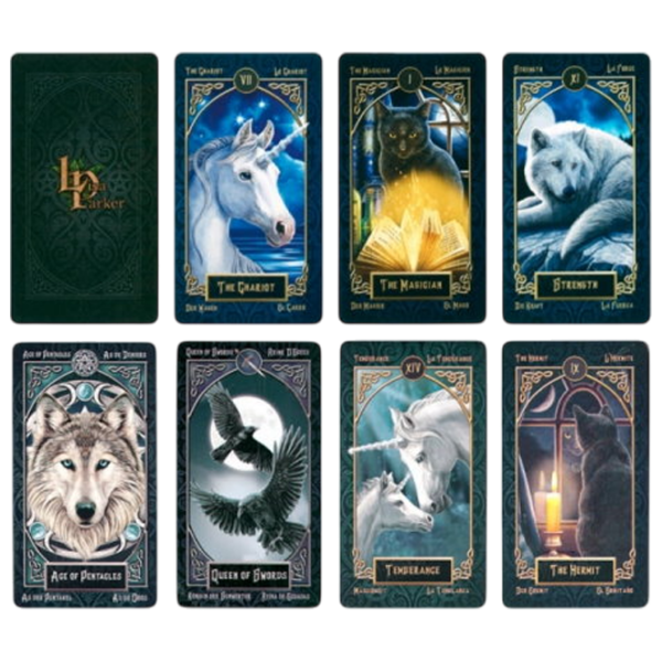Joc de masă Fournier Familiars Tarot by Lisa Parker Carti de joc, 18+ photo 3