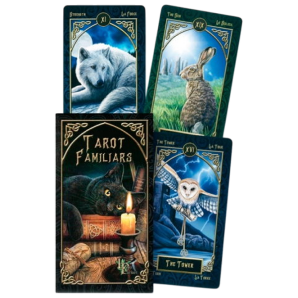 Joc de masă Fournier Familiars Tarot by Lisa Parker Carti de joc, 18+ photo 4