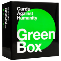 Joc de masă Cards Against Humanity Green Box Carti de joc, 17+