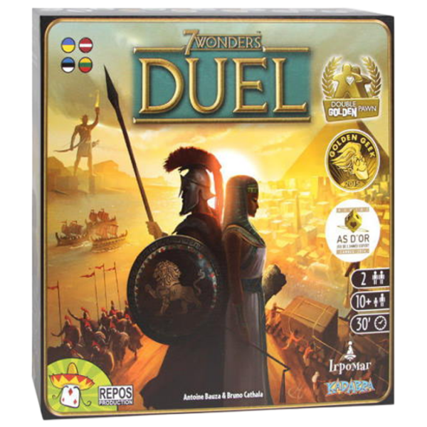 Joc de masă Lifestyle 7 Wonders: Duel Strategie, 10+