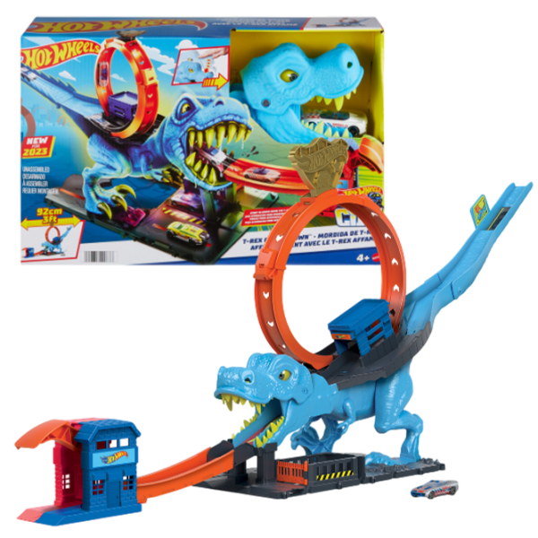Авто-треки Hot Wheels Distrugătorul orașului HKX42 Разноцветный  photo 1