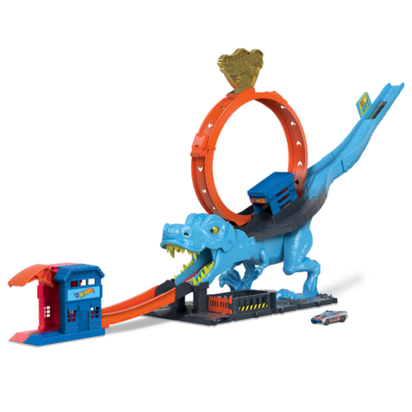 Авто-треки Hot Wheels Distrugătorul orașului HKX42 Разноцветный  photo 2