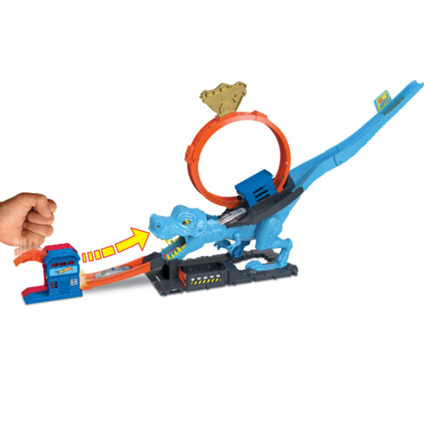 Авто-треки Hot Wheels Distrugătorul orașului HKX42 Разноцветный  photo 4