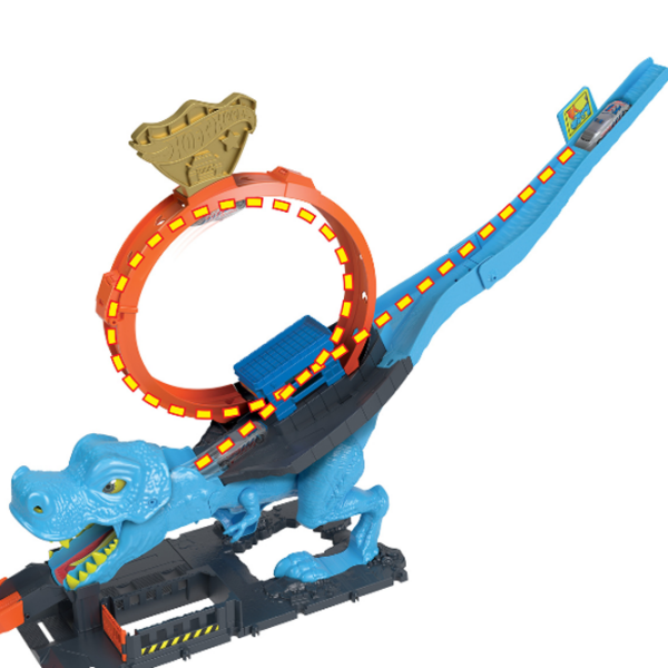 Авто-треки Hot Wheels Distrugătorul orașului HKX42 Разноцветный  photo 5