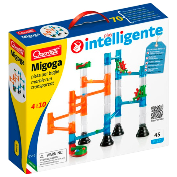 Pistă pentru bile Quercetti Marble Run Transparent 6546
Black
Multicolor  photo 4