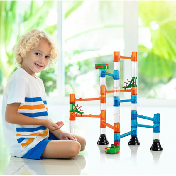 Pistă pentru bile Quercetti Marble Run Transparent 6546
Black
Multicolor  photo 6