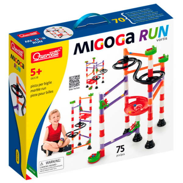 Pistă pentru bile Quercetti Marble Run Vortex 6538
Green
Red  photo 6
