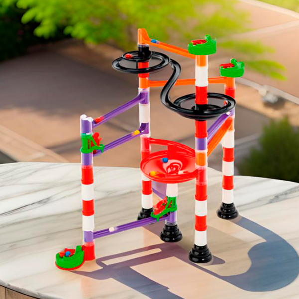 Pistă pentru bile Quercetti Marble Run Vortex 6538
Green
Red  photo 8