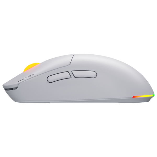 Mouse Hator Quasar 3 White Fără fir / 12000 dpi photo 3