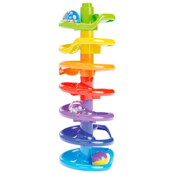 Pistă pentru bile Quercetti Spiral Tower 6501
Transparent
Multicolor  photo 3