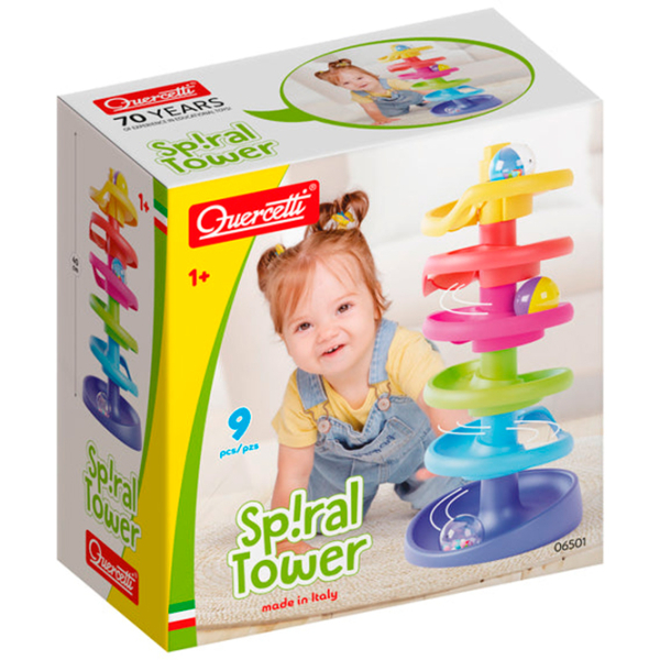 Pistă pentru bile Quercetti Spiral Tower 6501
Transparent
Multicolor  photo 6