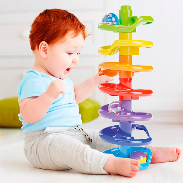 Pistă pentru bile Quercetti Spiral Tower 6501
Transparent
Multicolor  photo 7