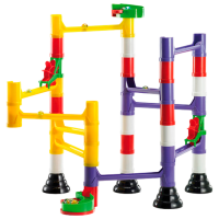 Pistă pentru bile Quercetti Marble Run Basic 6535 Black
Multicolor 