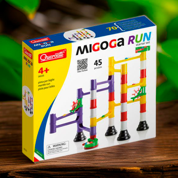 Трасса для шариков Quercetti Marble Run Basic 6535 Черный
Разноцветный  photo 7
