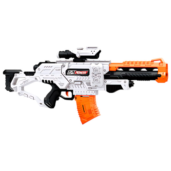 Бластер Essa Toys 1226080 Белый патронный, Стрел, 8+ photo 1