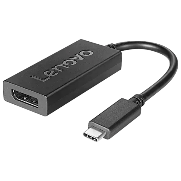 Adaptor Lenovo 4X90Q93303 Black USB Type-C photo 1