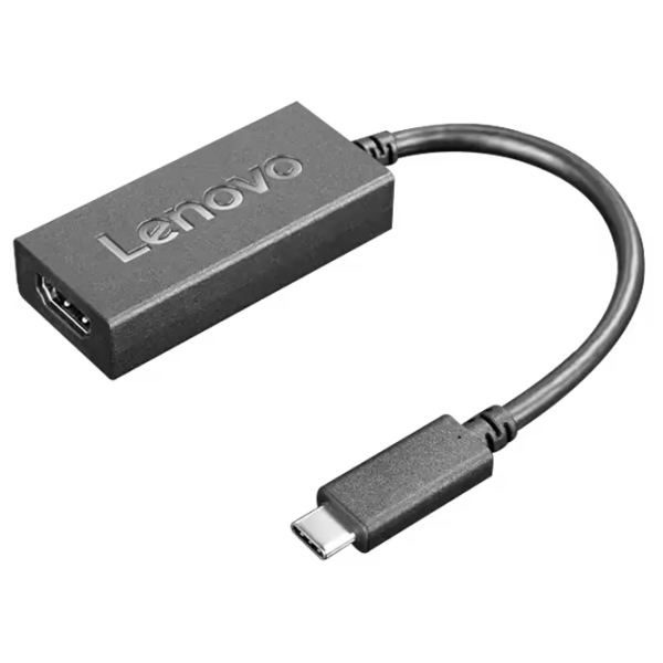 Adaptor Lenovo 4X90R61022 Black USB Type-C photo 1