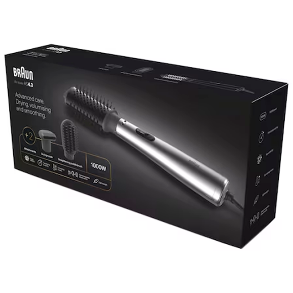 Perie de coafat Braun AS4.3 Silver  photo 6