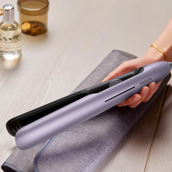 Placă de îndreptat părul Philips BHS742/00 Purple De ondulat / Ceramică / 230 °C photo 6