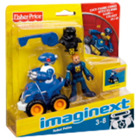 Figurine Mattel Robot Police 3+ / Multicolor