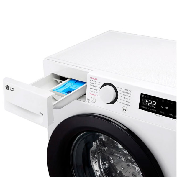 Mașină de spălat LG F2WR509SBW White 9 kg, 1200 rpm, A photo 12
