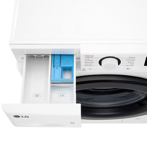 Mașină de spălat LG F2WR509SBW White 9 kg, 1200 rpm, A photo 14