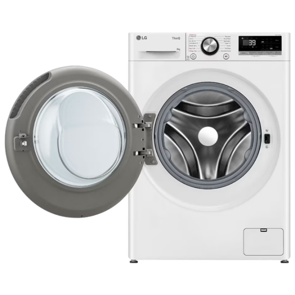 Mașină de spălat LG F2WR708S3W White 8 kg, 1200 rpm, A photo 7