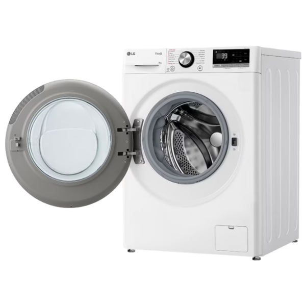 Mașină de spălat LG F2WR708S3W White 8 kg, 1200 rpm, A photo 8