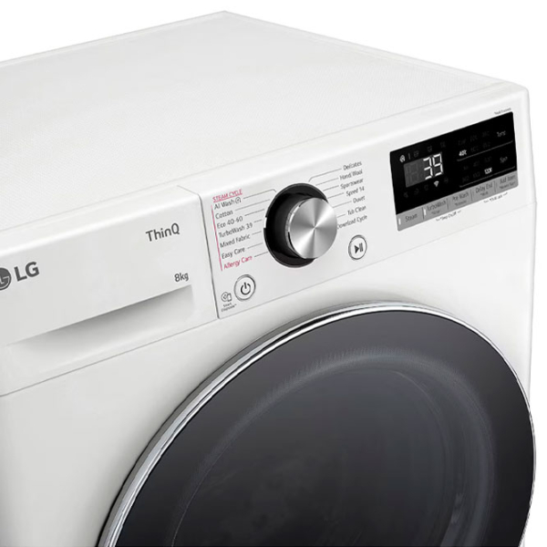 Mașină de spălat LG F2WR708S3W White 8 kg, 1200 rpm, A photo 14