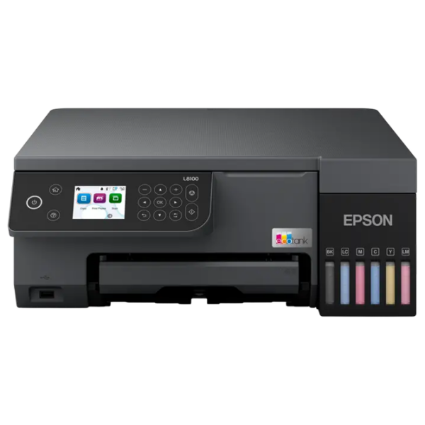 МФУ Epson
EcoTank
L8100 Черный Струйный, Цветная, 1200 x 4800 dpi photo 1