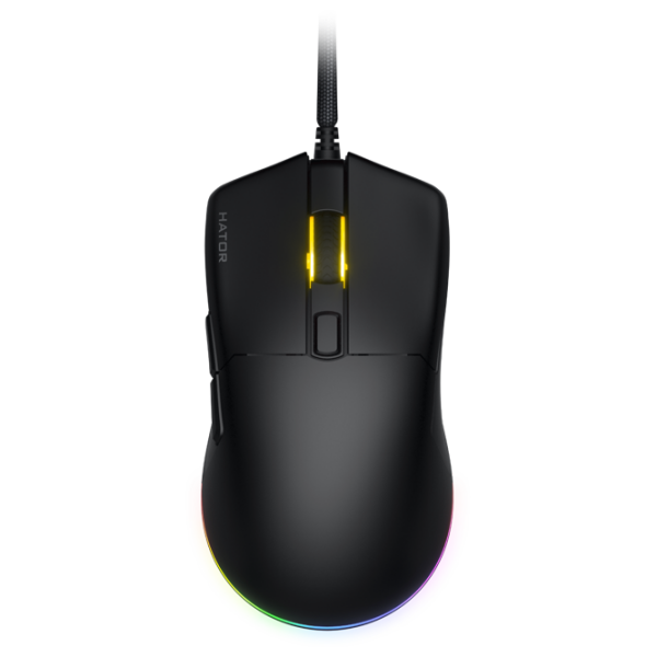 Mouse Hator Pulsar 3 Black Cu fir / 12000 dpi photo 1