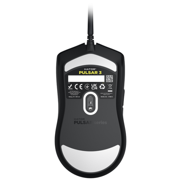 Mouse Hator Pulsar 3 Black Cu fir / 12000 dpi photo 5