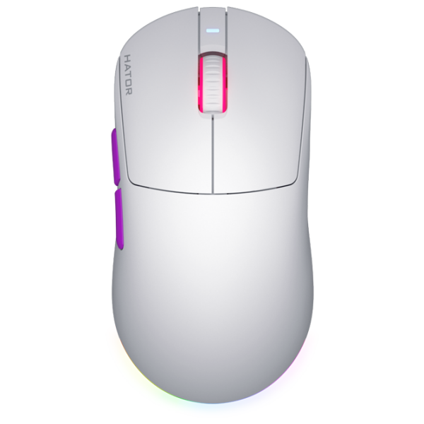 Mouse Hator Quasar 3 ULTRA 8K wireless White Fără fir / 30000 dpi photo 1