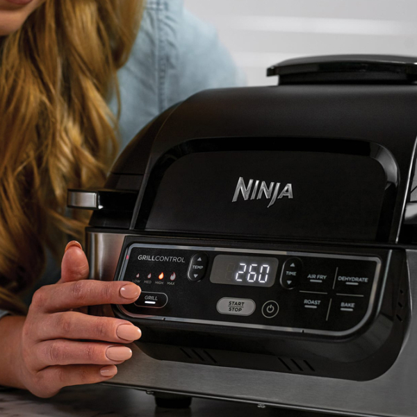 Электрогриль Ninja Sizzle AG301EU Серый 1750 Вт, , 260 °С photo 15