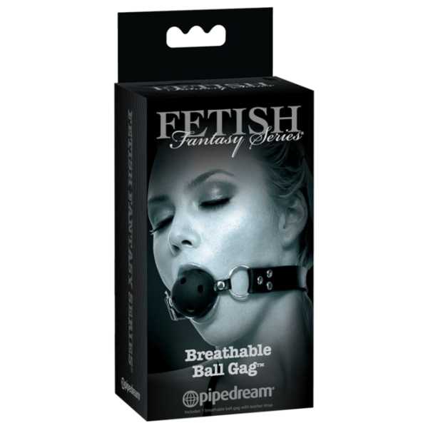 Кляп Fetish Fantasy Breathable Ball Gag Черный  photo 4