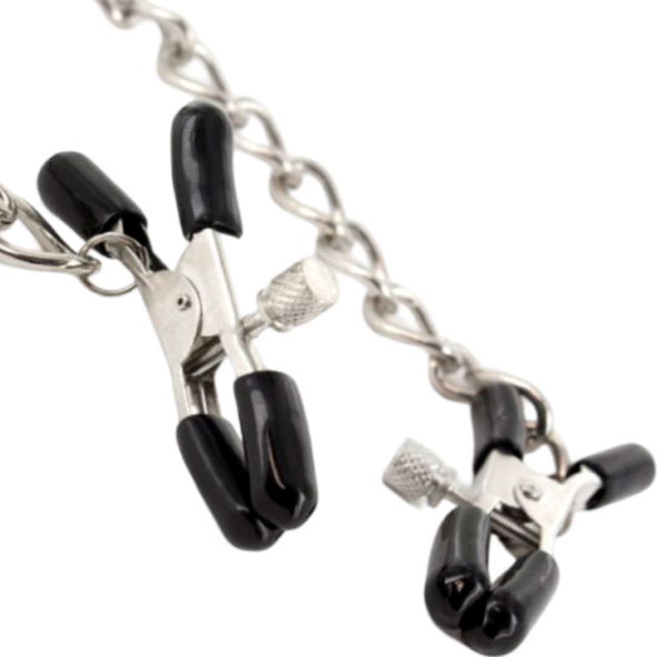 Кляп Fetish Fantasy Extreme Deluxe Ball Gag and Nipple Clamps Черный  photo 5