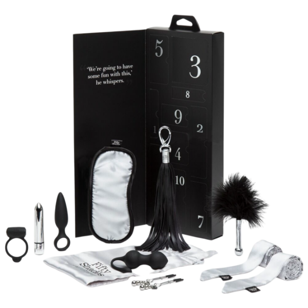 Calendar Fifty Shades of Grey Pleasure Overload 10 Days of Play Black  photo 1
