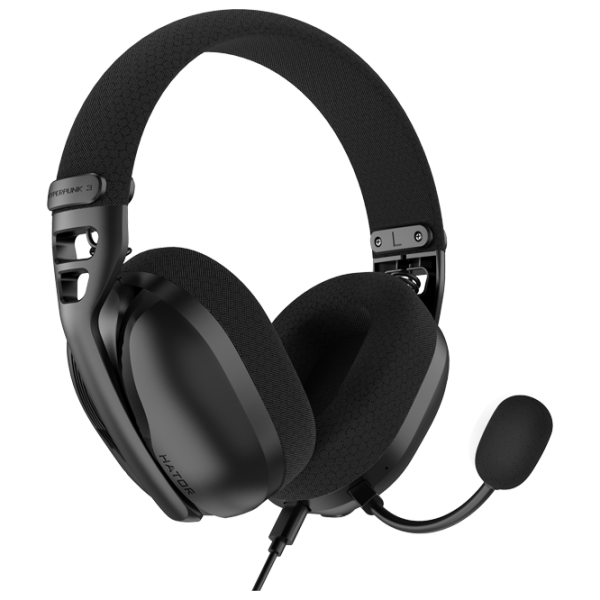 Căști Hator Hyperpunk 3 Black Cu fir / Gaming / Over the ear photo 2