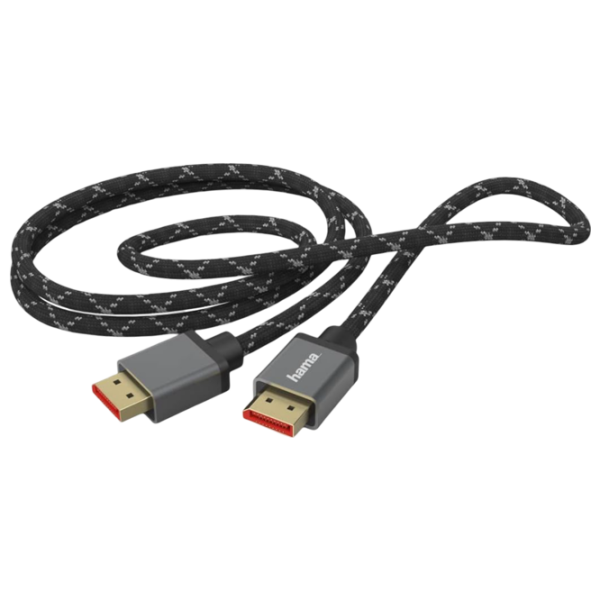 Кабель видео Hama 200505 DisplayPort / DisplayPort Черный  photo 2