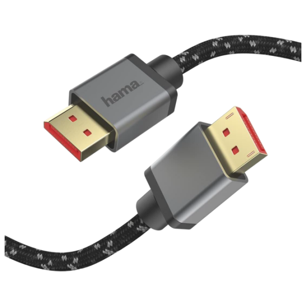 Кабель видео Hama 200505 DisplayPort / DisplayPort Черный  photo 3