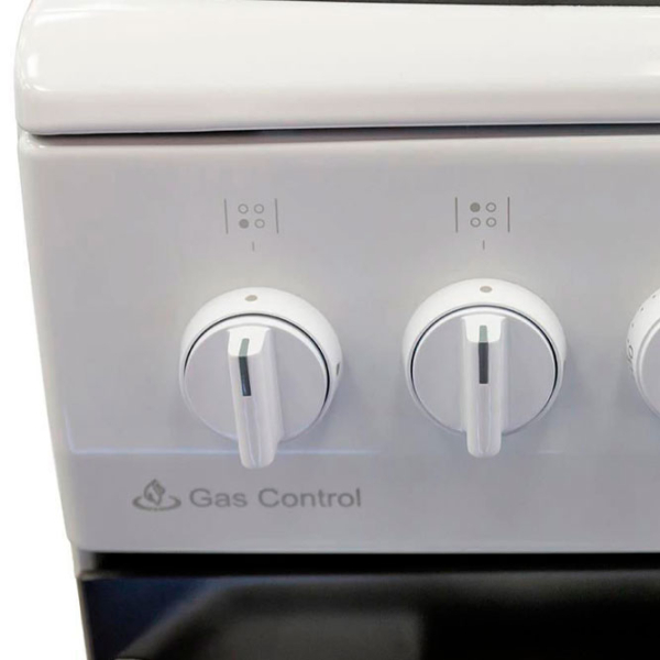 Aragaz Hansa FCMW580577 White Tipul plitei: Pe gaz, 62 l, Tipul cuptorului: Electric photo 3