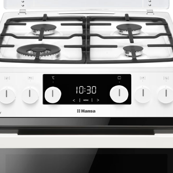 Aragaz Hansa FCMW58329 White Tipul plitei: Pe gaz, 65 l, Tipul cuptorului: Electric photo 5