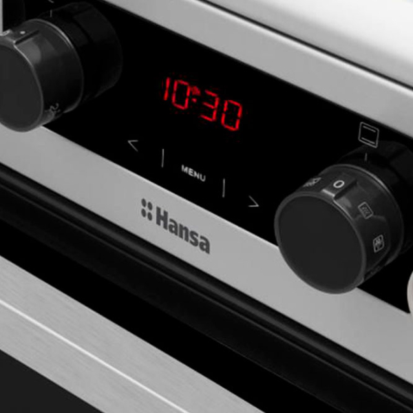Aragaz Hansa FCMX59329 Inox Tipul plitei: Pe gaz, 65 l, Tipul cuptorului: Electric photo 4