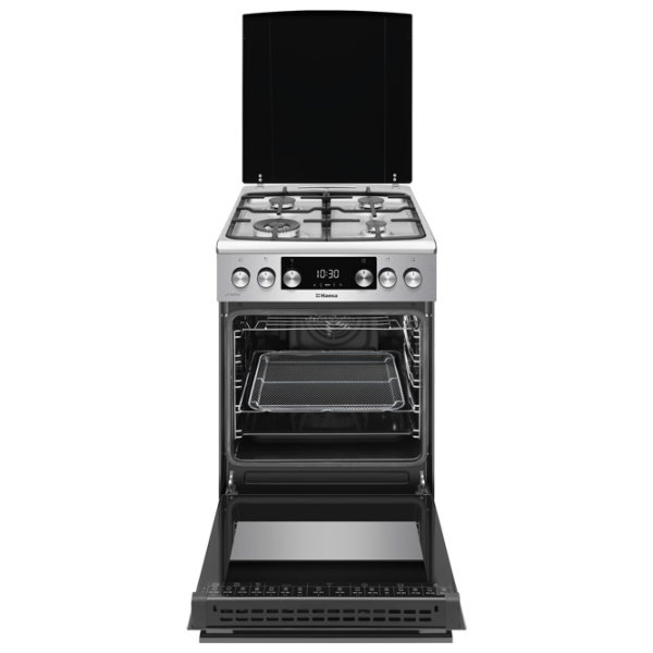 Aragaz Hansa FCMX583292 Inox Tipul plitei: Pe gaz, 65 l, Tipul cuptorului: Electric photo 3