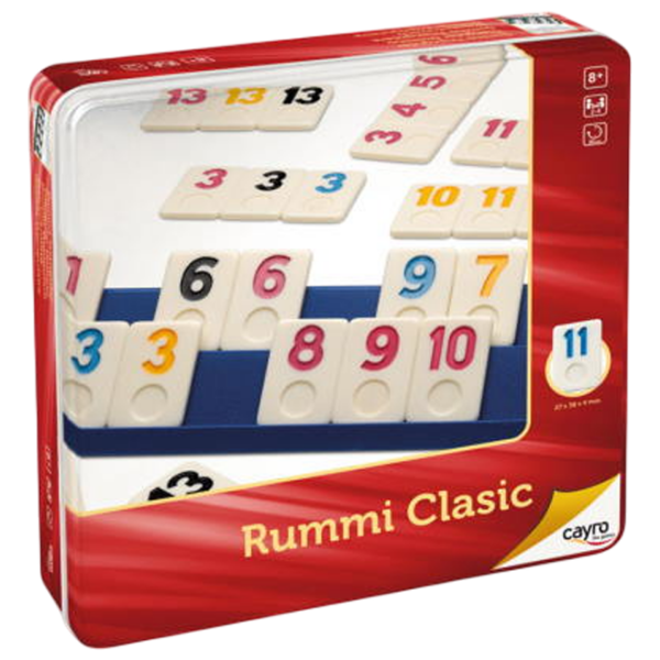 Joc de masă Cayro Rummy Classic, Rummikub pentru companii, 8+ photo 1